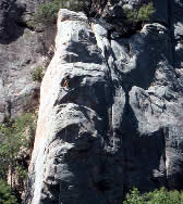 SY006 Large rock cliff on left